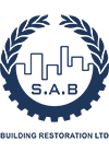 s.A.B. Building Restoration logo